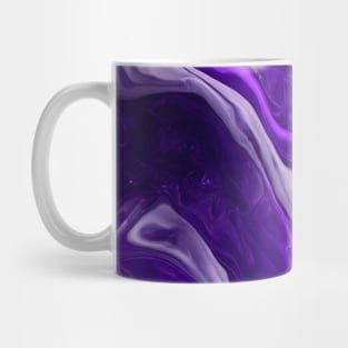 PURPLE LIQUID MARBLE DESIGN, PATTERN Mug